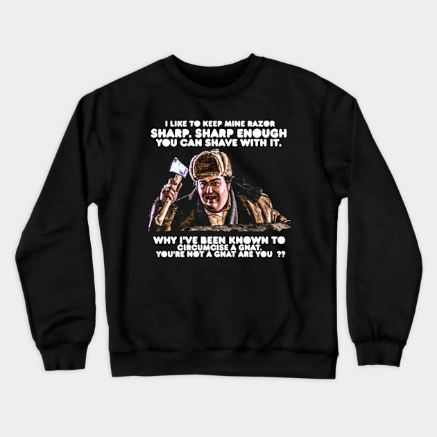 Uncle Buck Hilarious Heroics Crewneck Sweatshirt by Chocolate Candies